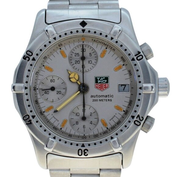 Rare Tag Heuer 2000 Series Men's 38mm Automatic Stainless Cal 7750 Watch 760.306 - Picture 3 of 10